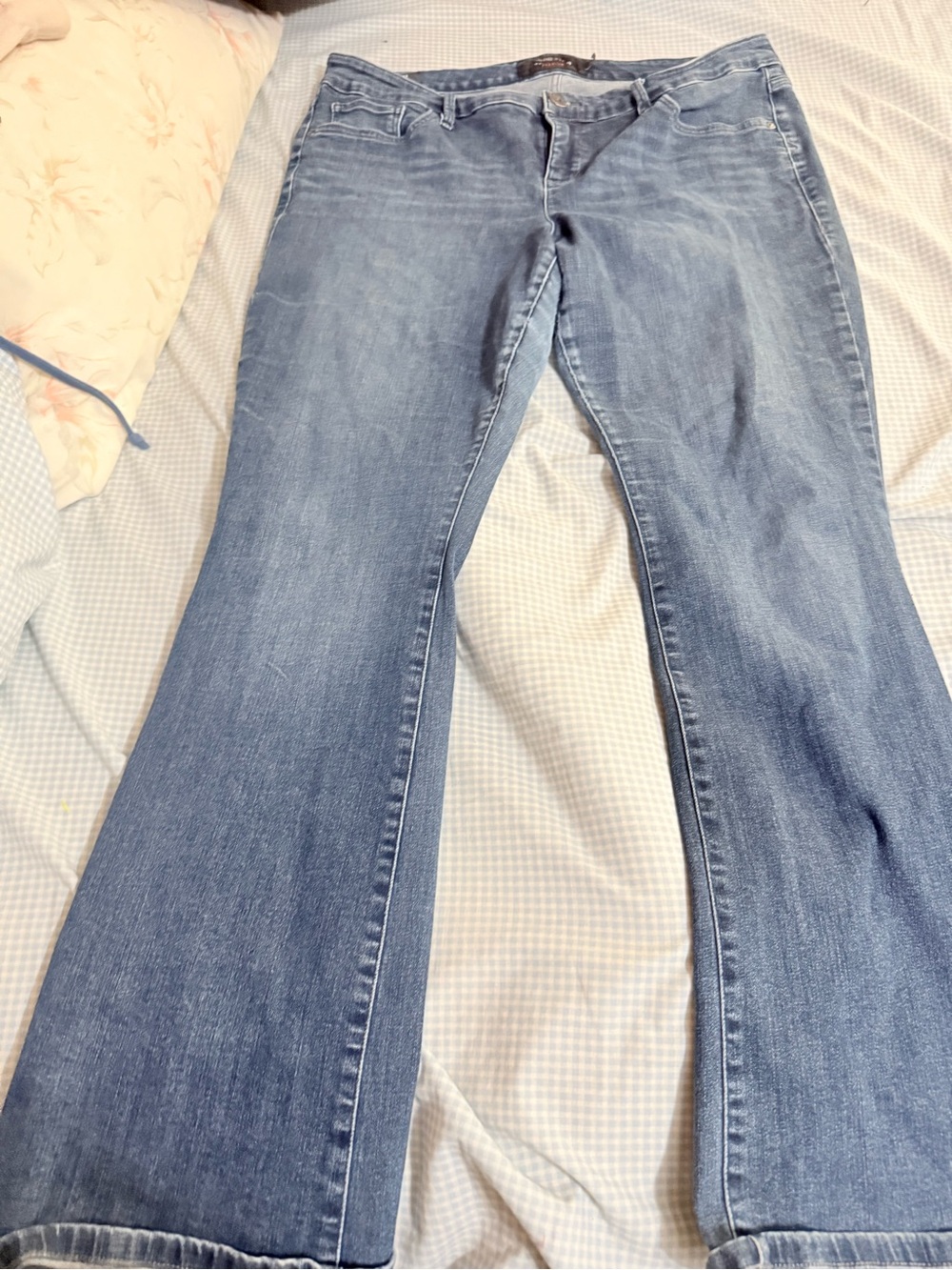 torrid Light Blue Boot-Cut Jeans